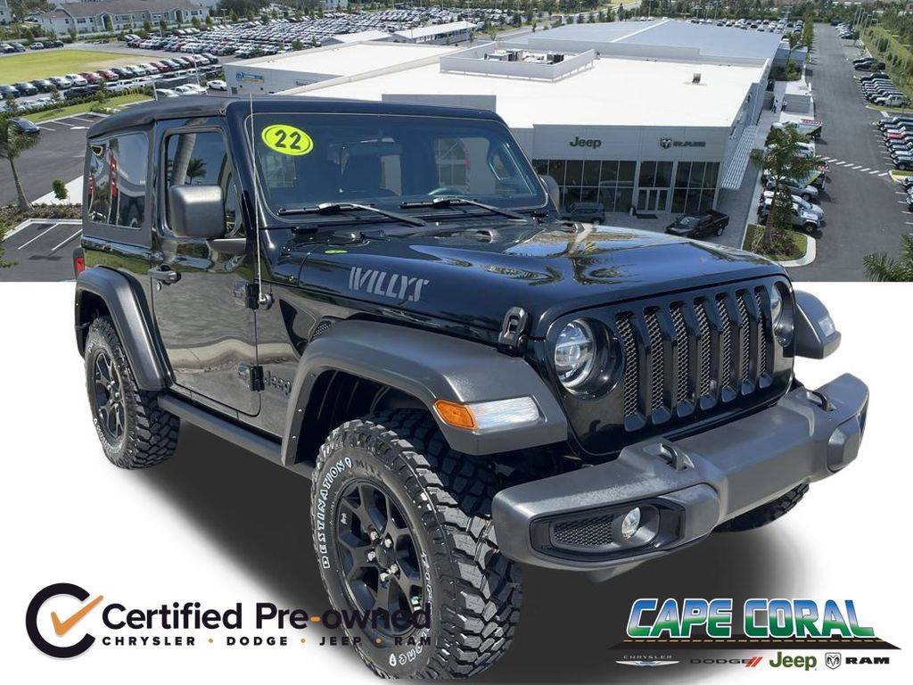 2022 Jeep Wrangler Willys — SUV — 30,125 mi — Cape Coral, FL