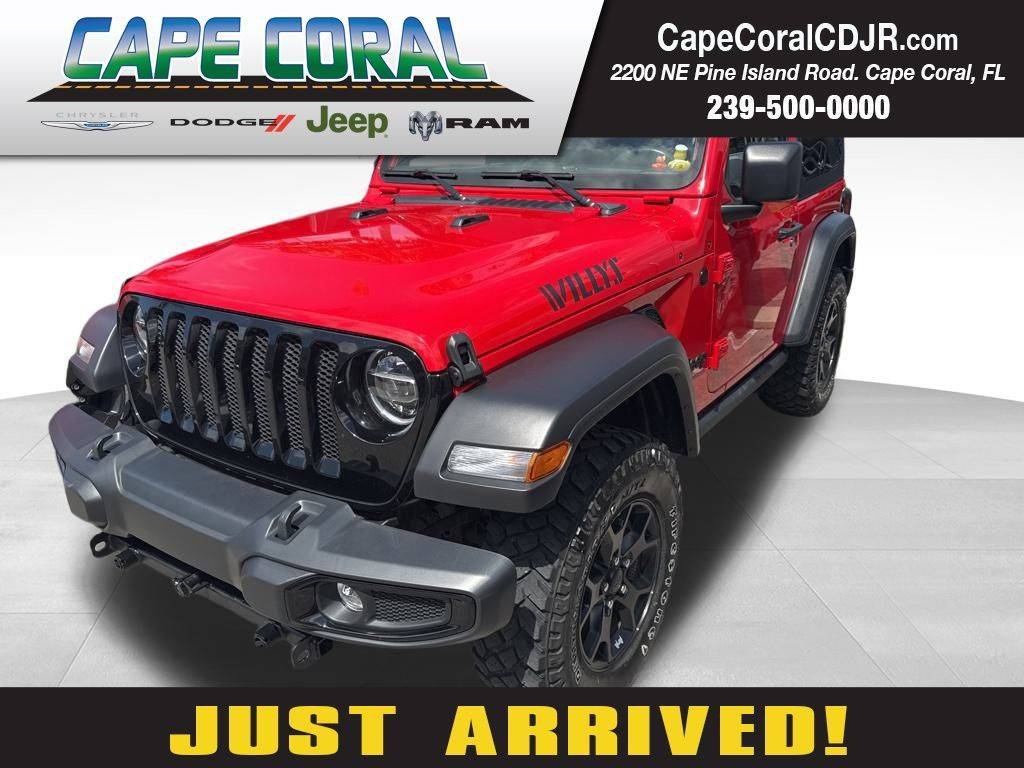 2021 Jeep Wrangler Willys — SUV — 18,215 mi — Cape Coral, FL