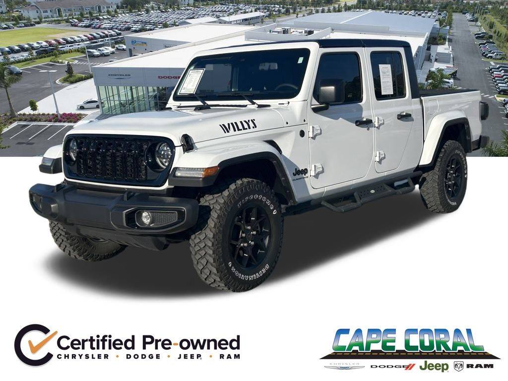 2024 Jeep Gladiator Willys — Pickup Truck — 14,299 mi — Cape Coral, FL