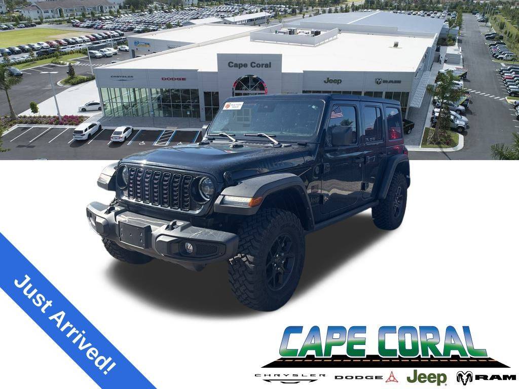 2024 Jeep Wrangler Willys — SUV — 8,189 mi — Cape Coral, FL