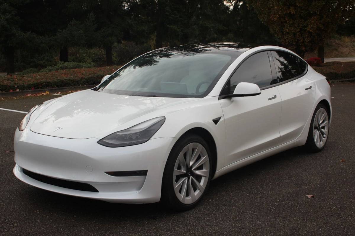 2022 Tesla Model 3 Long Range — Sedan — 75,100 mi — Lynnwood, WA