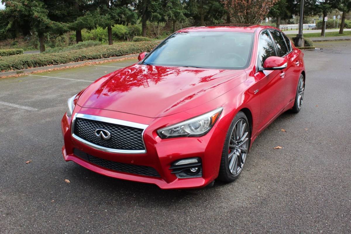 2017 INFINITI Q50 RED SPORT 400 — Sedan — 74,444 mi — Lynnwood, WA