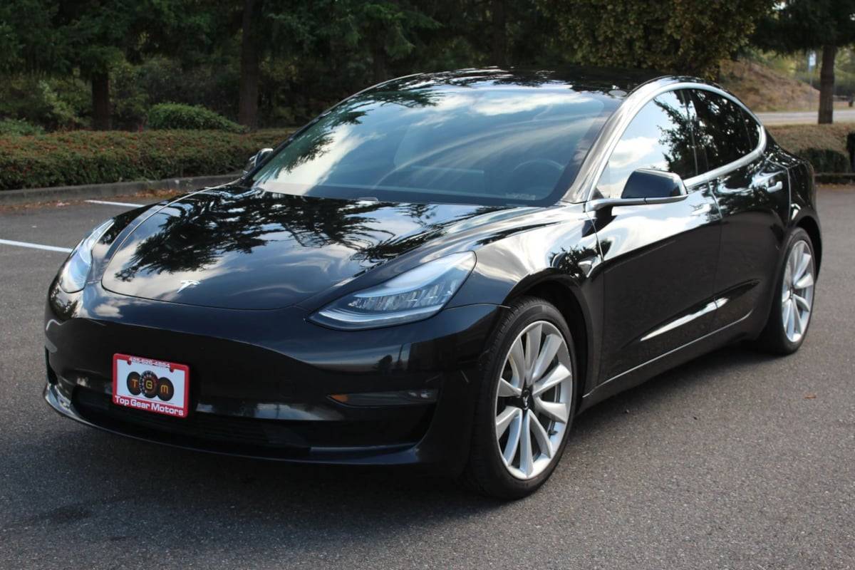2018 Tesla Model 3 Long Range — Sedan — 95,055 mi — Lynnwood, WA