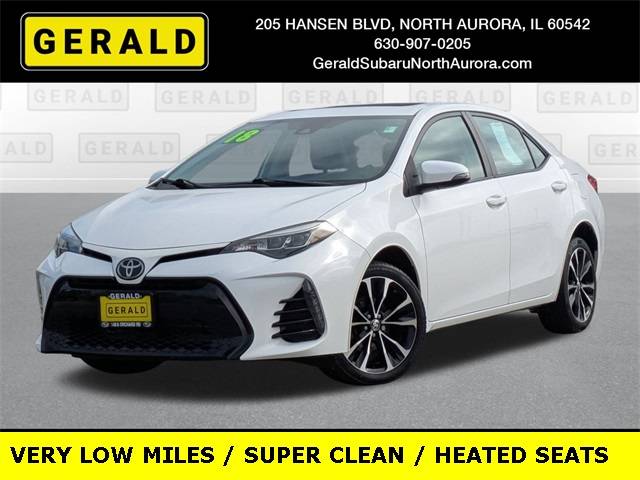 2018 Toyota Corolla XSE — Sedan — 23,048 mi — North Aurora, IL