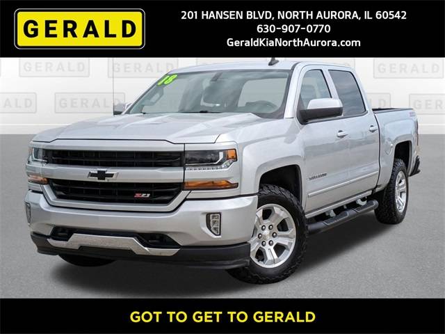 2018 Chevrolet Silverado 1500 LT — Pickup Truck — 71,549 mi — North Aurora, IL