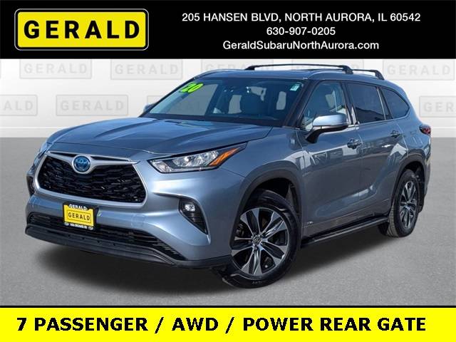 2020 Toyota Highlander Hybrid XLE — SUV — 87,621 mi — North Aurora, IL