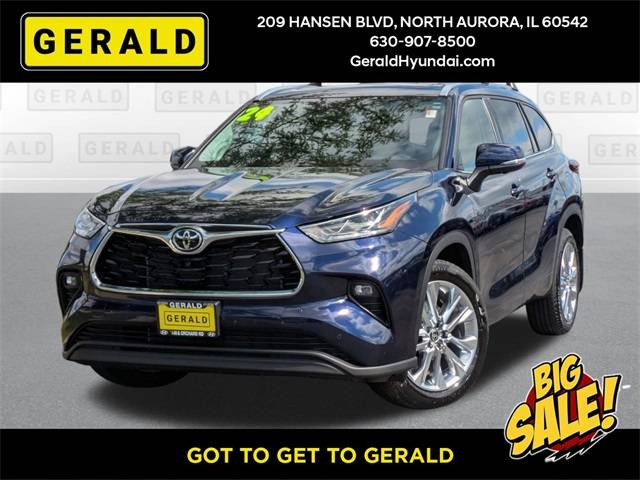 2024 Toyota Highlander Limited — SUV — 14,655 mi — North Aurora, IL