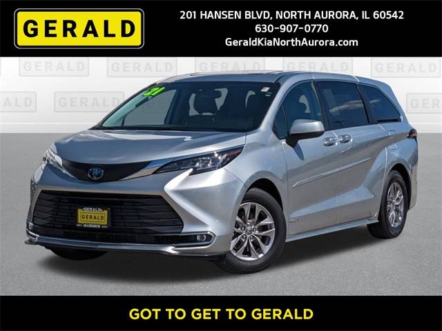 2021 Toyota Sienna XLE — Minivan — 38,965 mi — North Aurora, IL