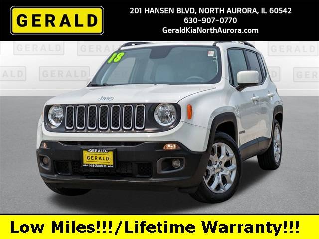 2018 Jeep Renegade Latitude — SUV — 36,453 mi — North Aurora, IL