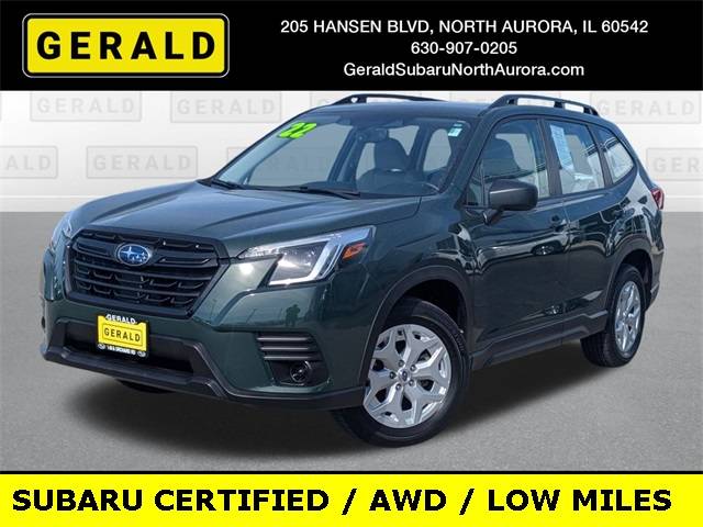 2022 Subaru Forester Base — SUV — 10,444 mi — North Aurora, IL