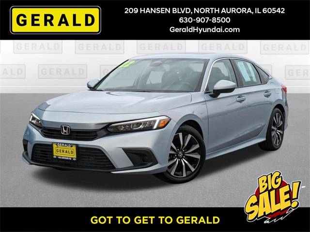 2022 Honda Civic EX — Sedan — 24,240 mi — North Aurora, IL