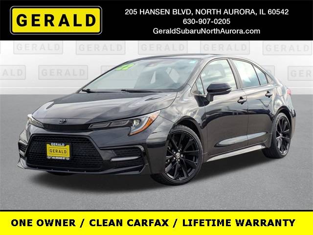 2022 Toyota Corolla SE Nightshade — Sedan — 35,260 mi — North Aurora, IL
