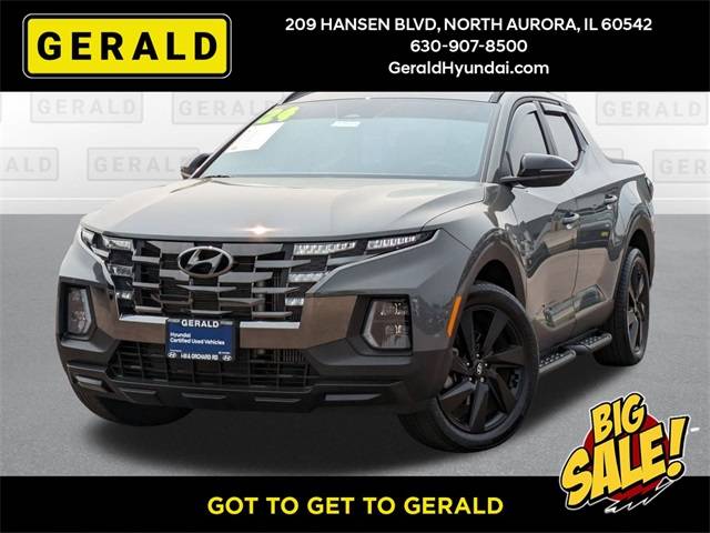 2024 Hyundai Santa Cruz NIGHT — Pickup Truck — 13,612 mi — North Aurora, IL