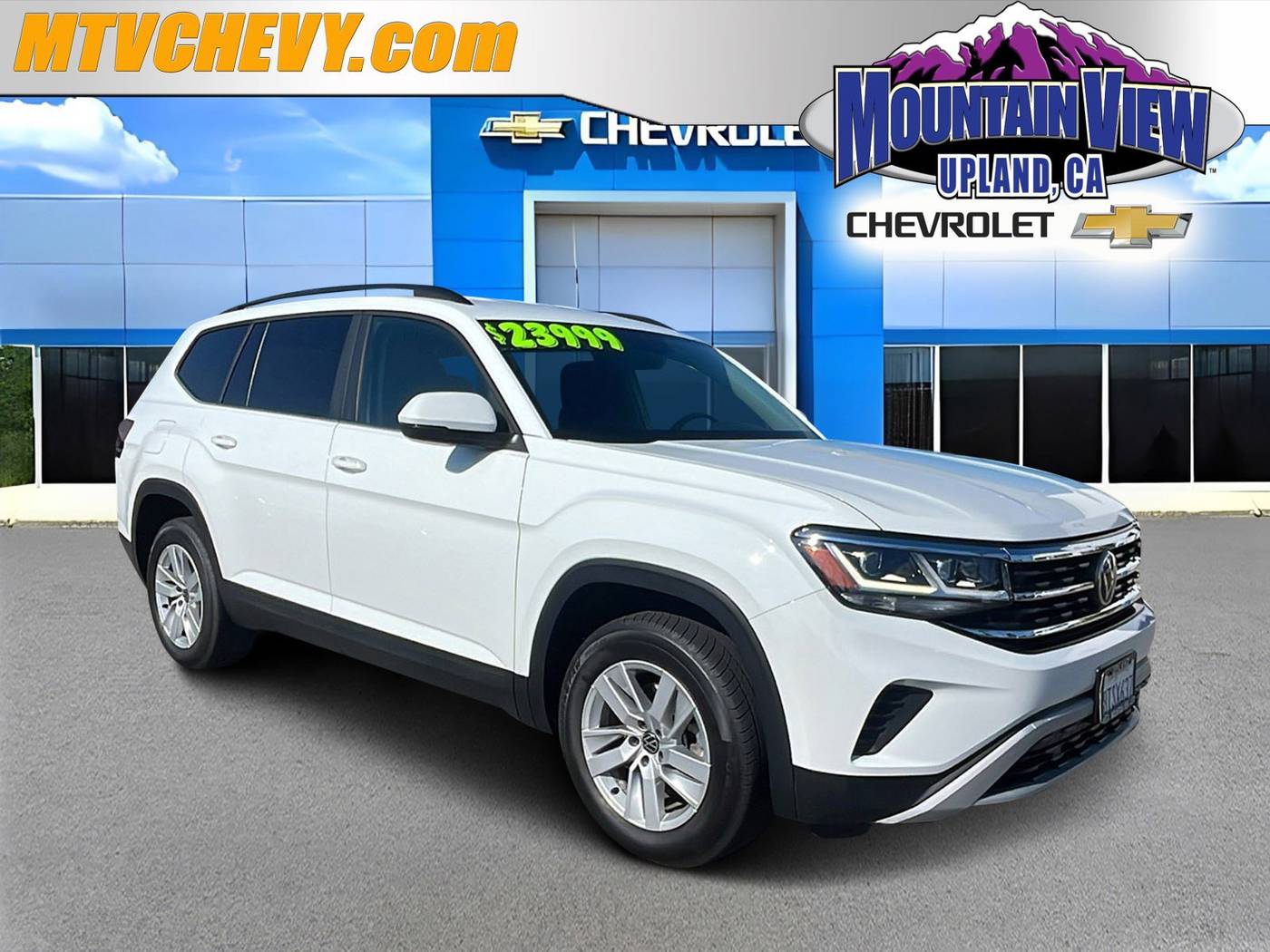 2021 Volkswagen Atlas S — SUV — 53,904 mi — Upland, CA