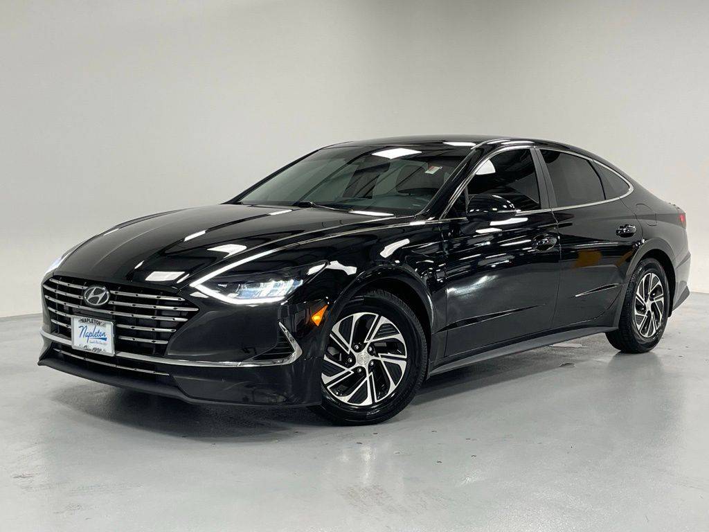 2021 Hyundai Sonata Hybrid Blue — Sedan — 86,999 mi — Aurora, IL