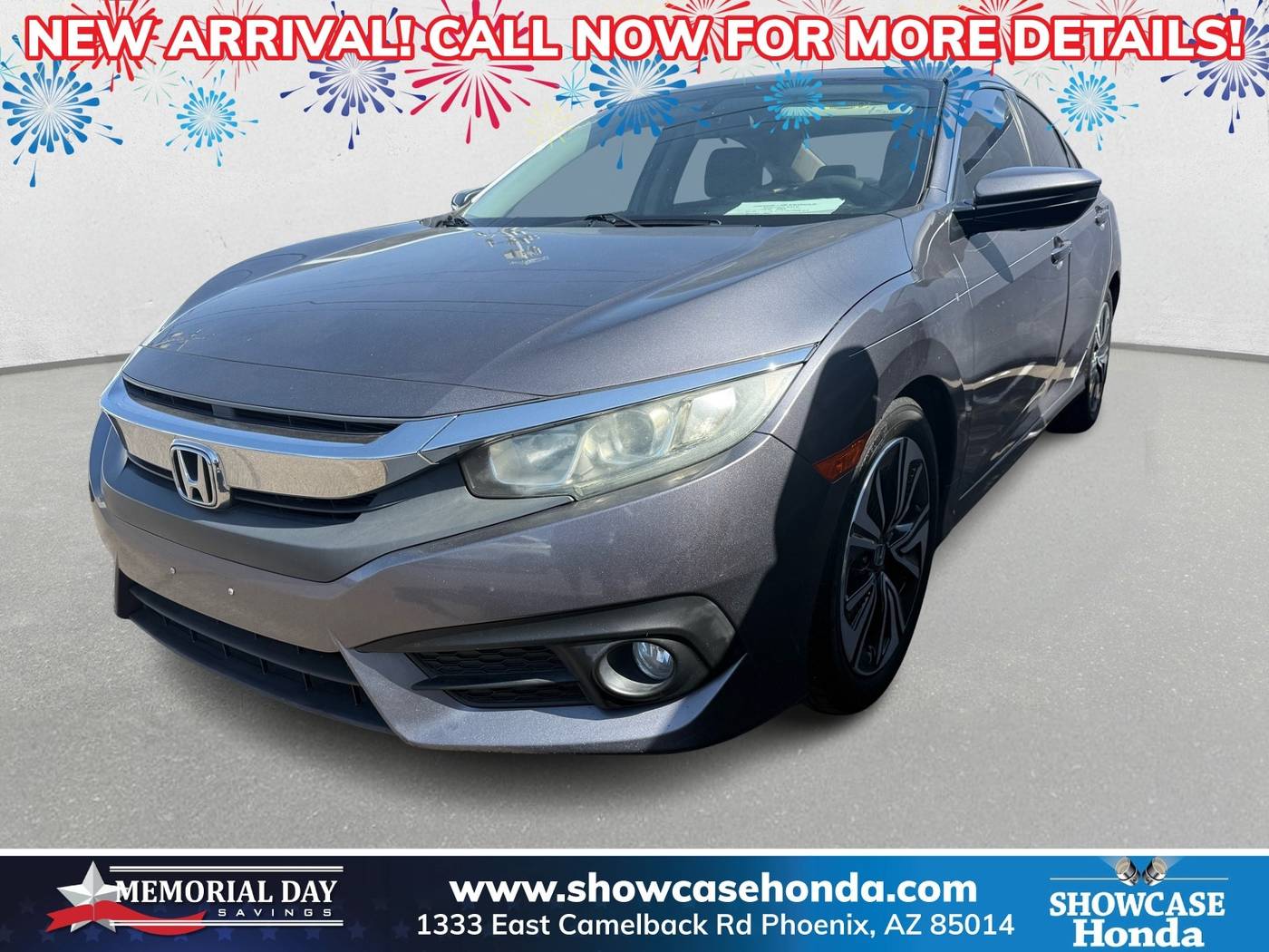 2016 Honda Civic EX-T — Sedan — 94,393 mi — Phoenix, AZ
