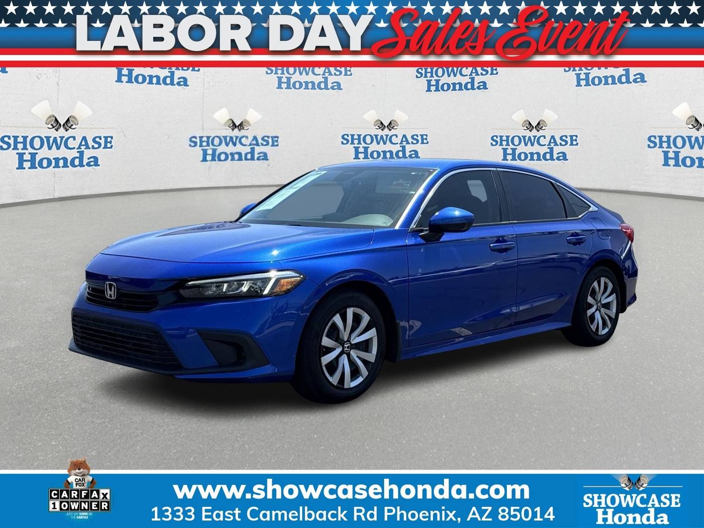 2023 Honda Civic LX — Sedan — 15,235 mi — Phoenix, AZ
