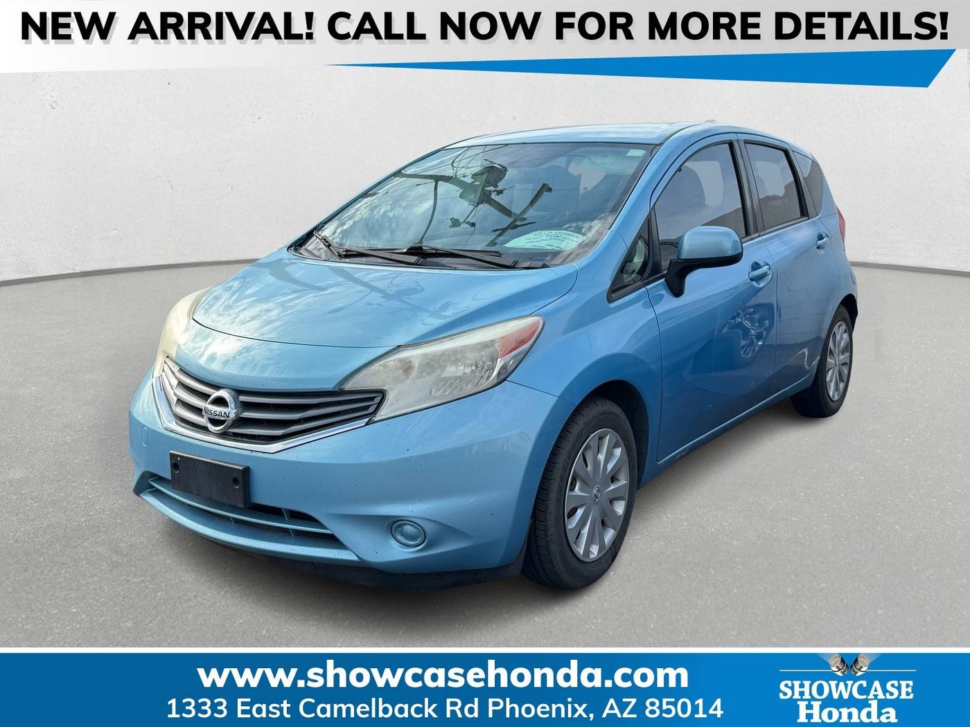 2014 Nissan Versa 1.6 S Plus — Hatchback — 123,841 mi — Phoenix, AZ