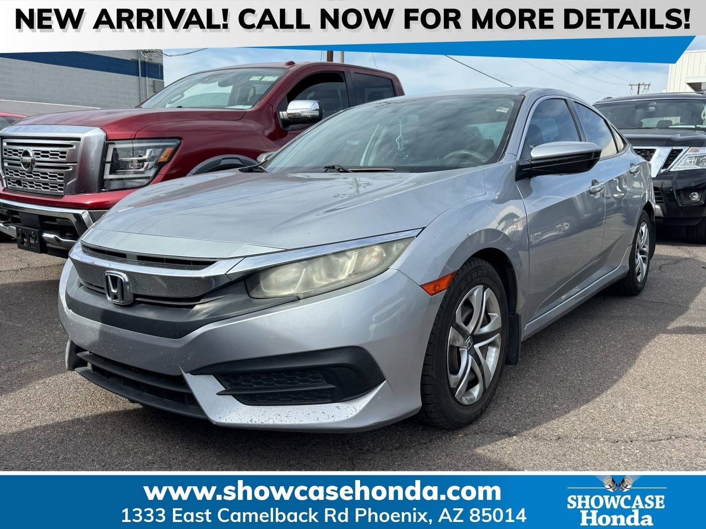 2016 Honda Civic LX — Sedan — 133,796 mi — Phoenix, AZ