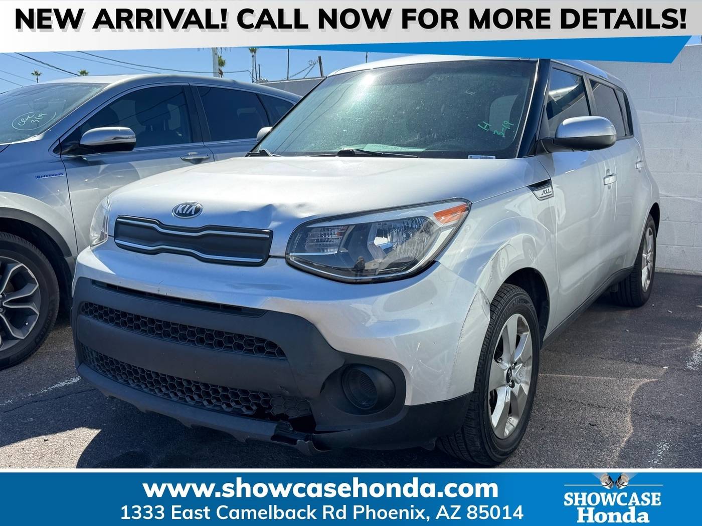 2019 Kia Soul Base — Hatchback — 75,754 mi — Phoenix, AZ