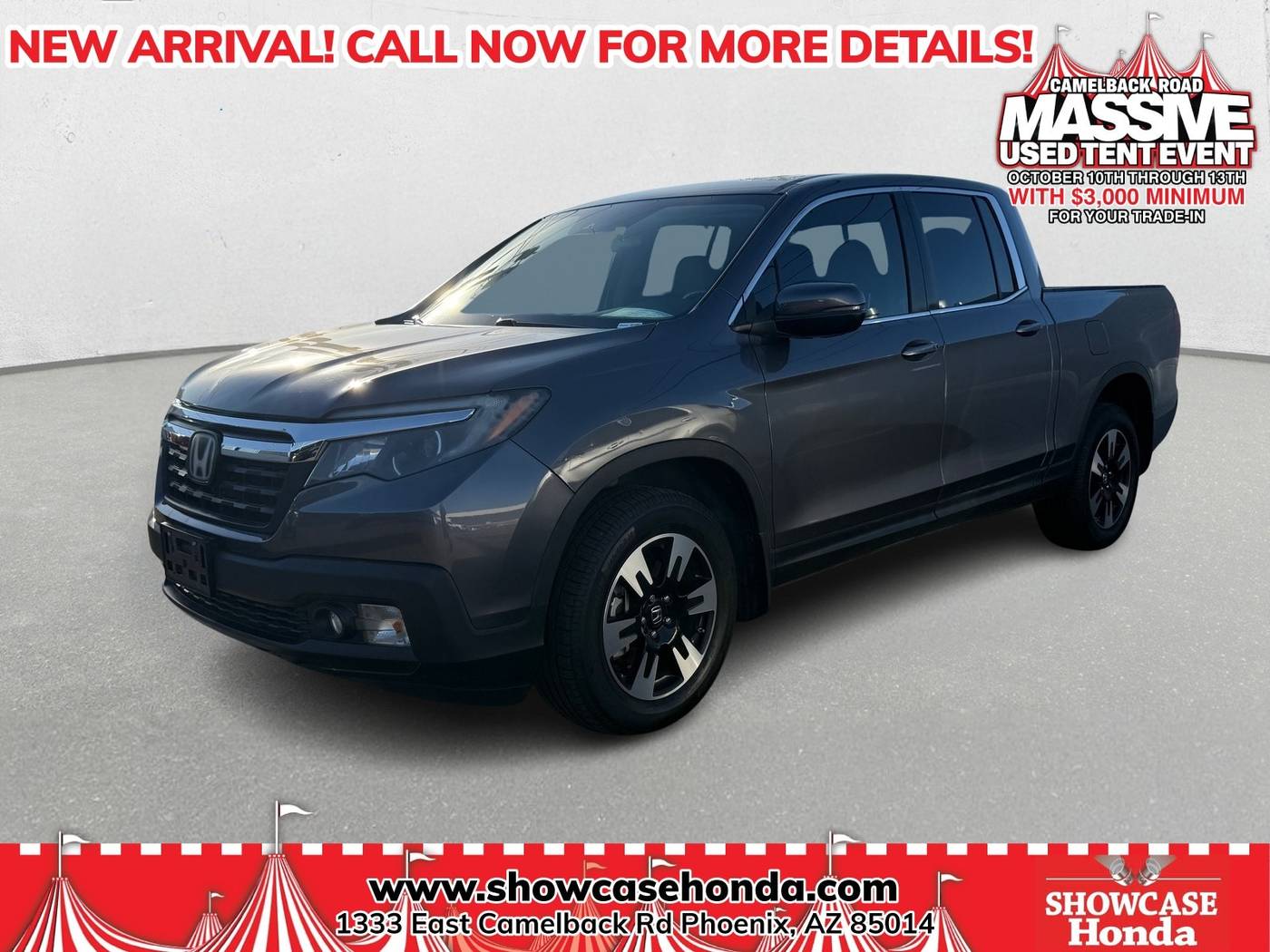2020 Honda Ridgeline RTL — Pickup Truck — 64,970 mi — Phoenix, AZ