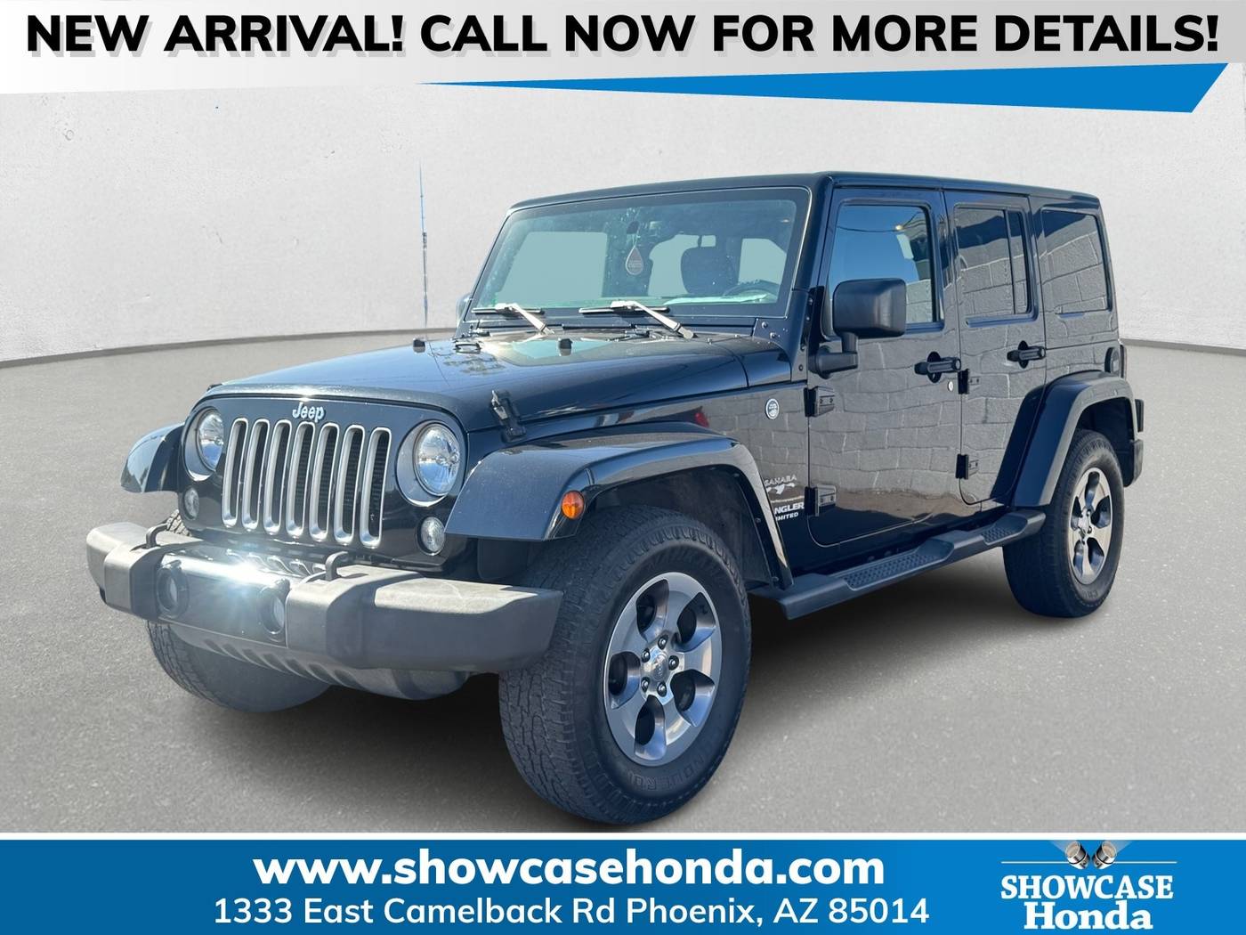 2016 Jeep Wrangler Sahara — SUV — 122,088 mi — Phoenix, AZ