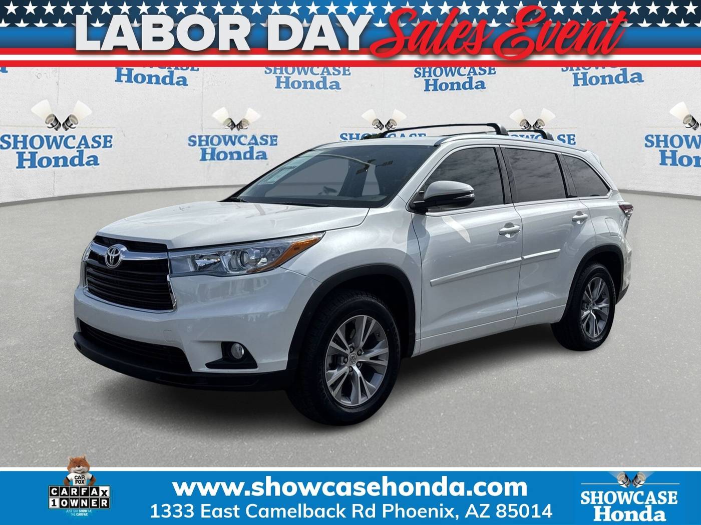 2015 Toyota Highlander XLE — SUV — 28,468 mi — Phoenix, AZ