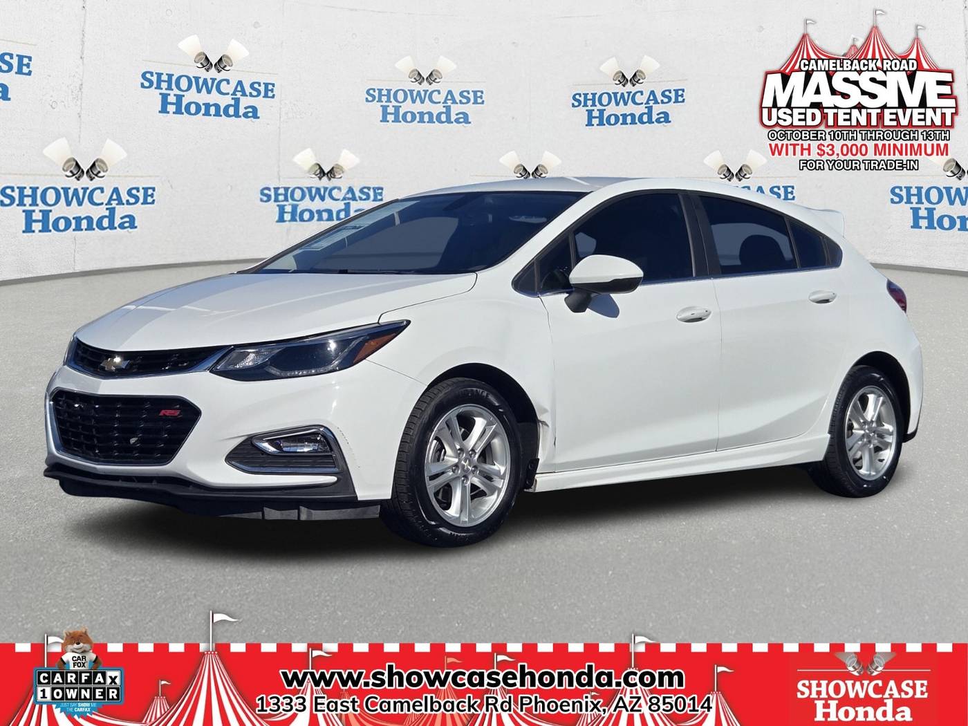 2018 Chevrolet Cruze LT — Hatchback — 96,922 mi — Phoenix, AZ