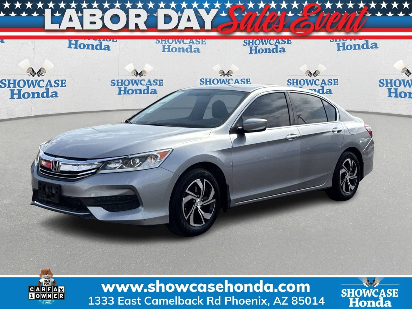 2016 Honda Accord LX — Sedan — 72,337 mi — Phoenix, AZ