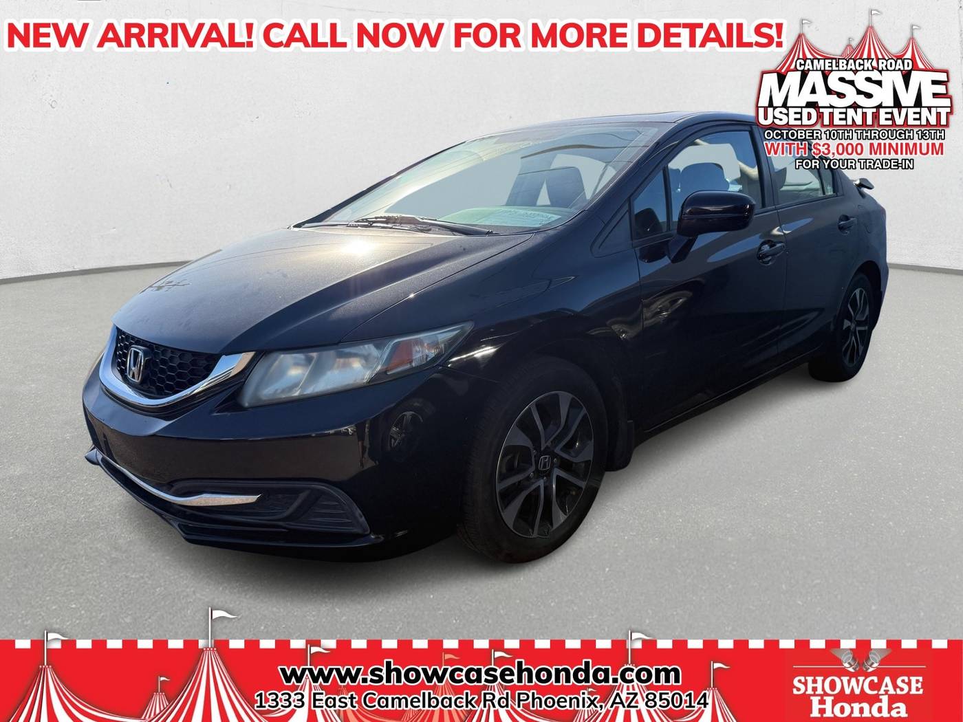 2015 Honda Civic EX — Sedan — 182,018 mi — Phoenix, AZ