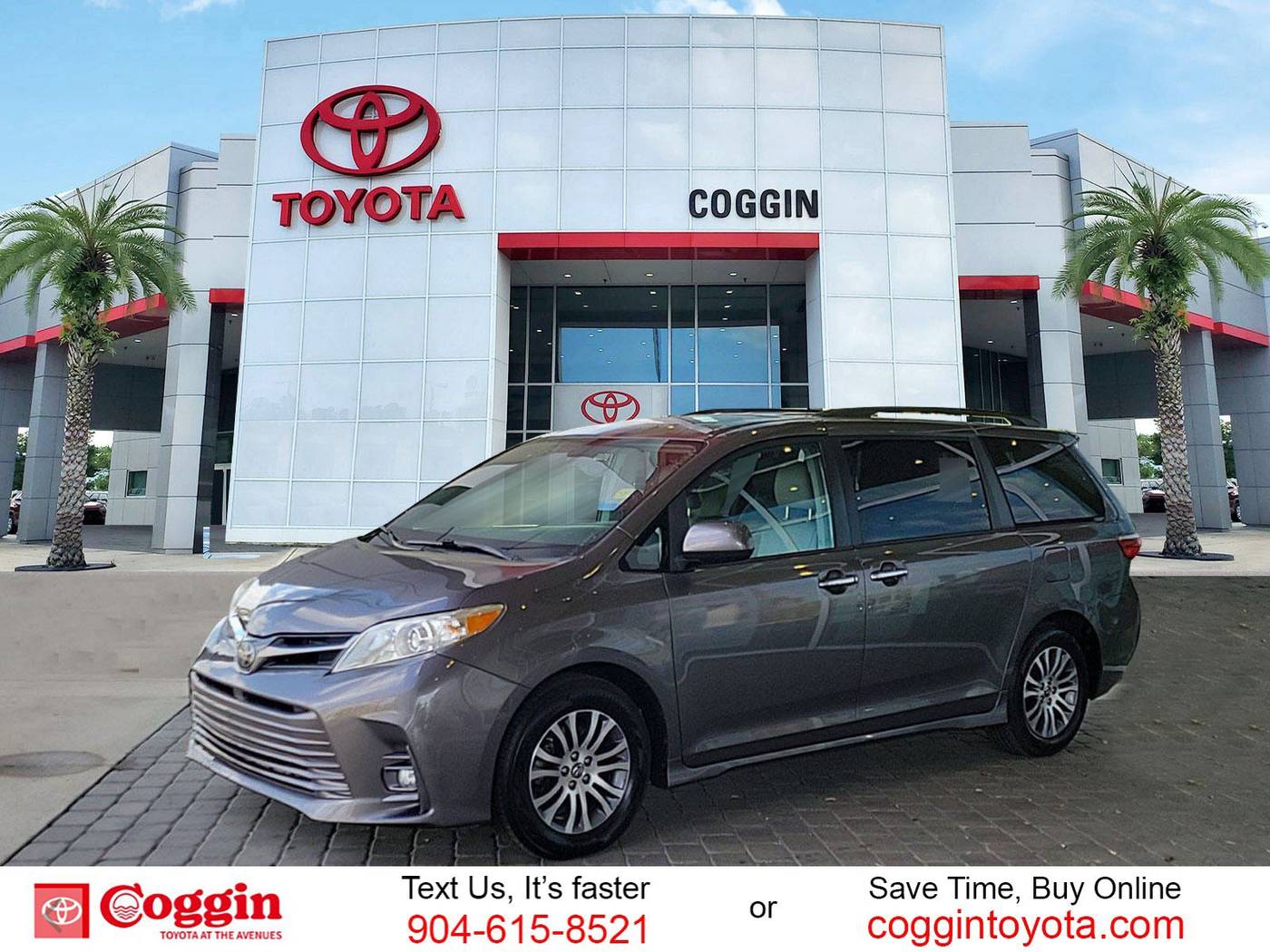 2018 Toyota Sienna XLE — Minivan — 106,598 mi — Jacksonville, FL