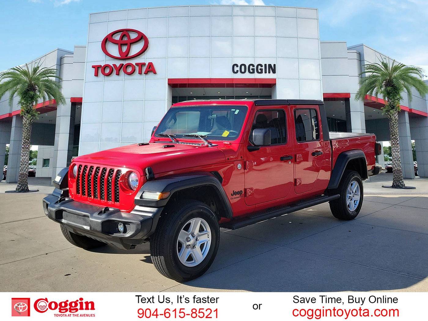 2020 Jeep Gladiator Sport S — Pickup Truck — 51,921 mi — Jacksonville, FL