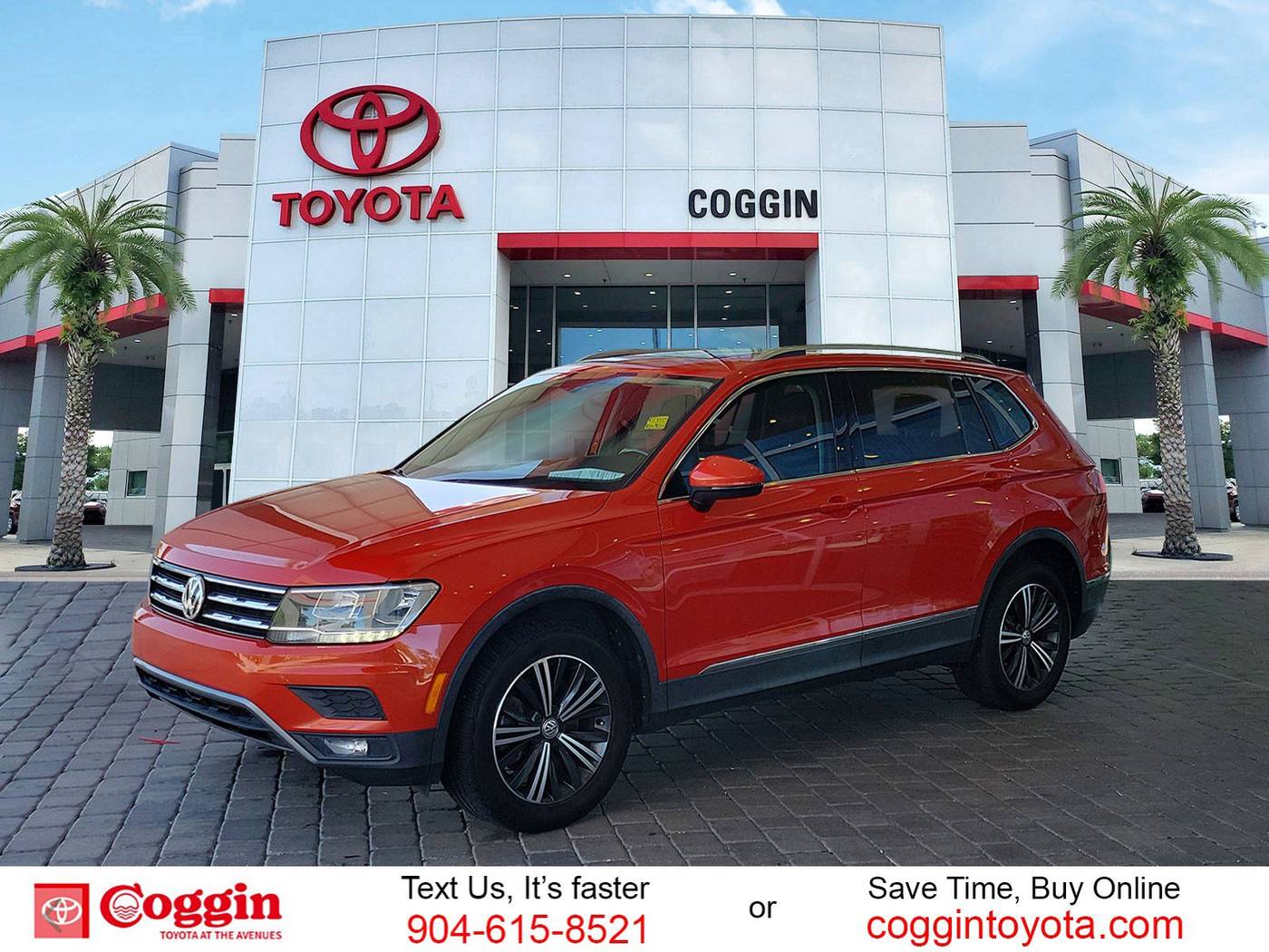 2018 Volkswagen Tiguan SEL — SUV — 158,906 mi — Jacksonville, FL