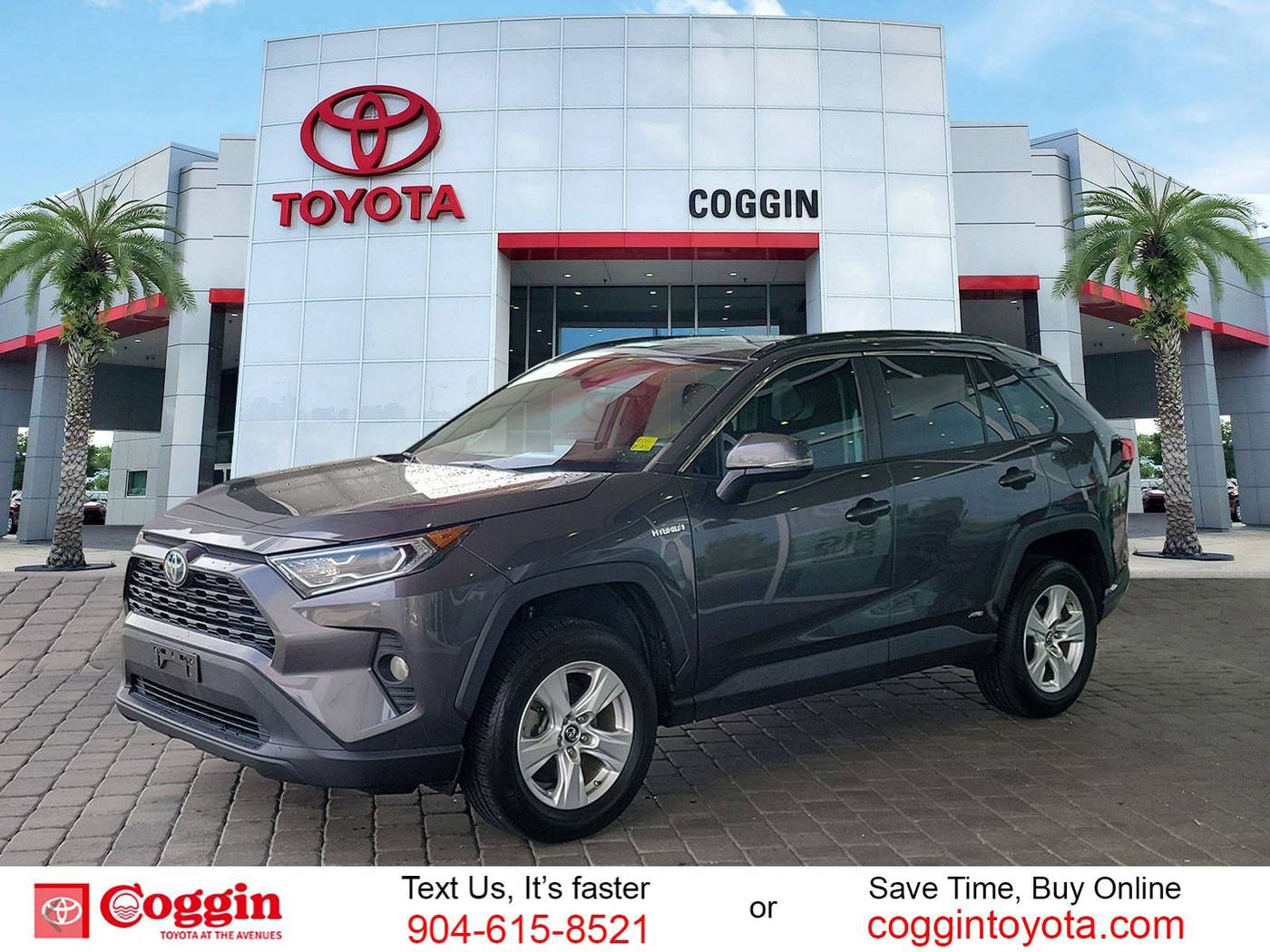 2019 Toyota RAV4 Hybrid XLE — SUV — 75,297 mi — Jacksonville, FL