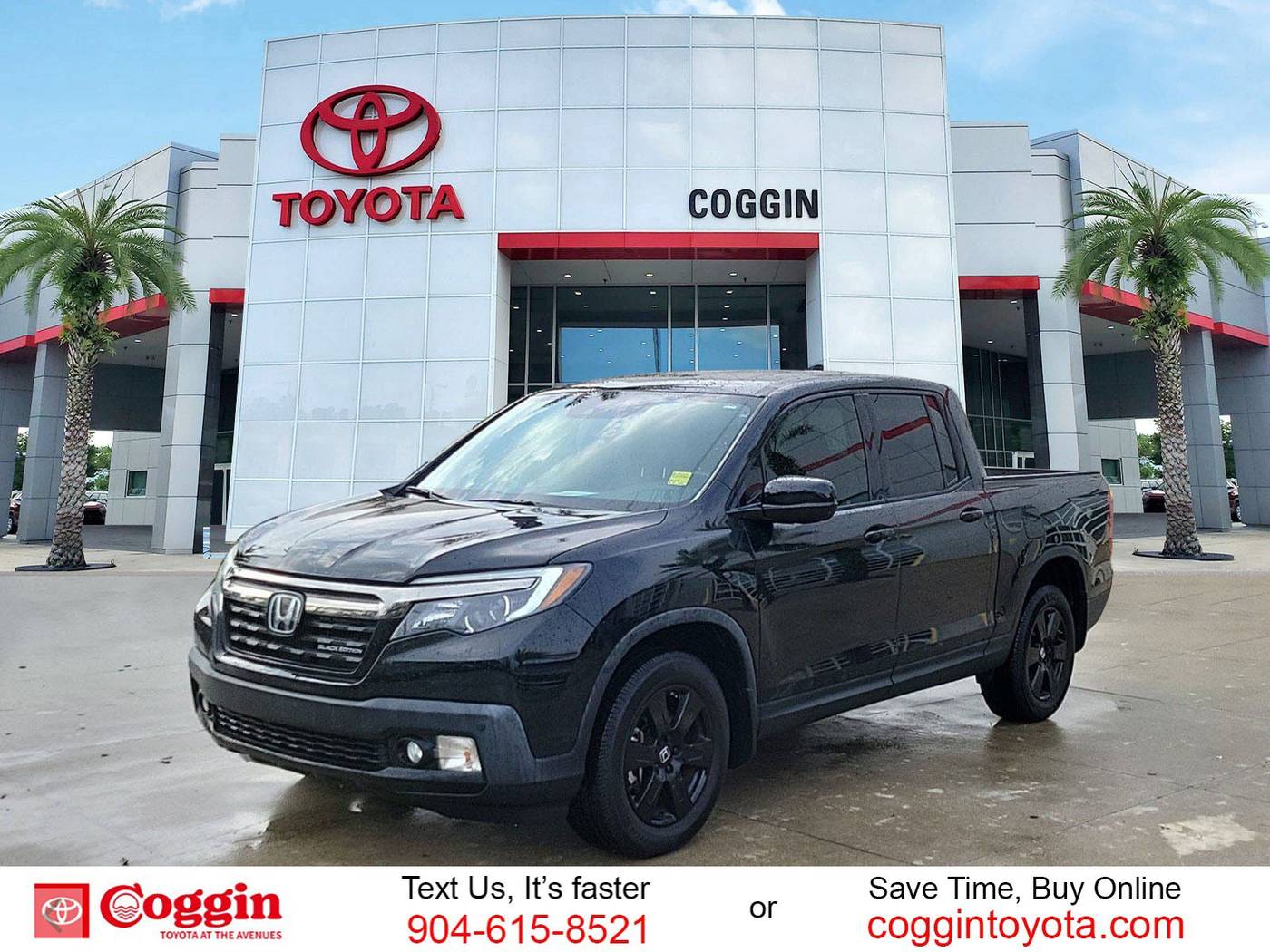 2020 Honda Ridgeline Black Edition — Pickup Truck — 52,697 mi — Jacksonville, FL