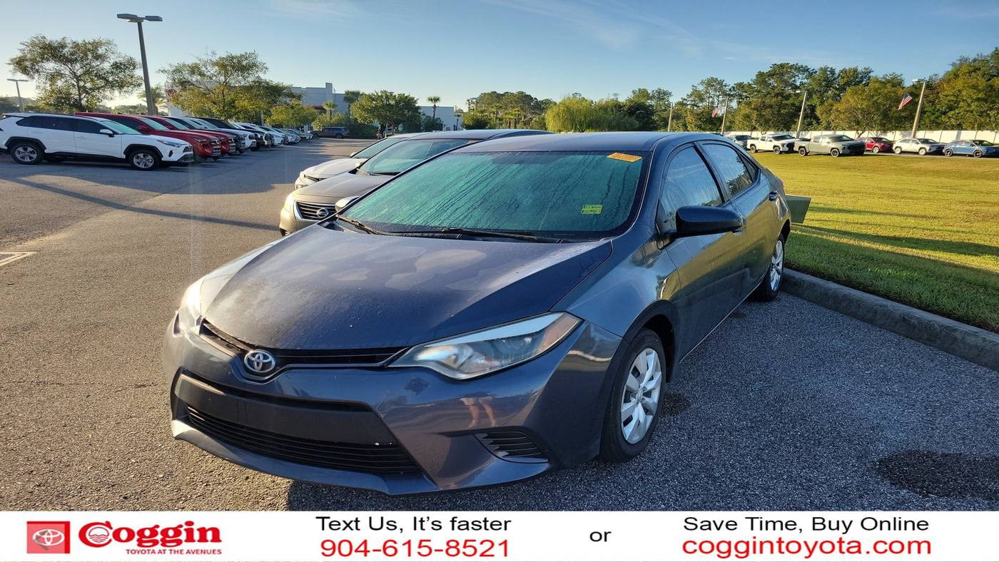 2016 Toyota Corolla LE — Sedan — 186,505 mi — Jacksonville, FL