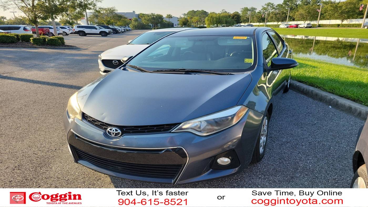 2015 Toyota Corolla S — Sedan — 112,830 mi — Jacksonville, FL