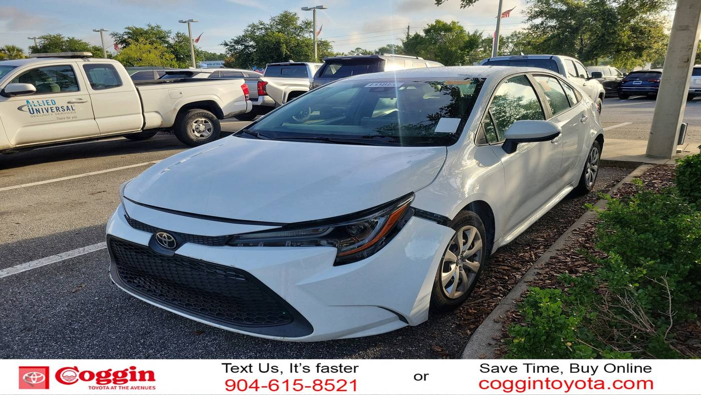 2021 Toyota Corolla LE — Sedan — 100,760 mi — Jacksonville, FL