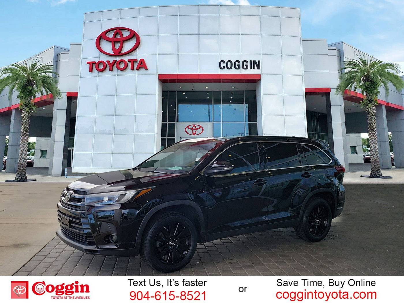 2019 Toyota Highlander SE V6 — SUV — 94,733 mi — Jacksonville, FL