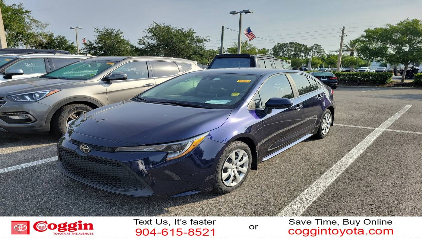 2020 Toyota Corolla LE — Sedan — 89,684 mi — Jacksonville, FL