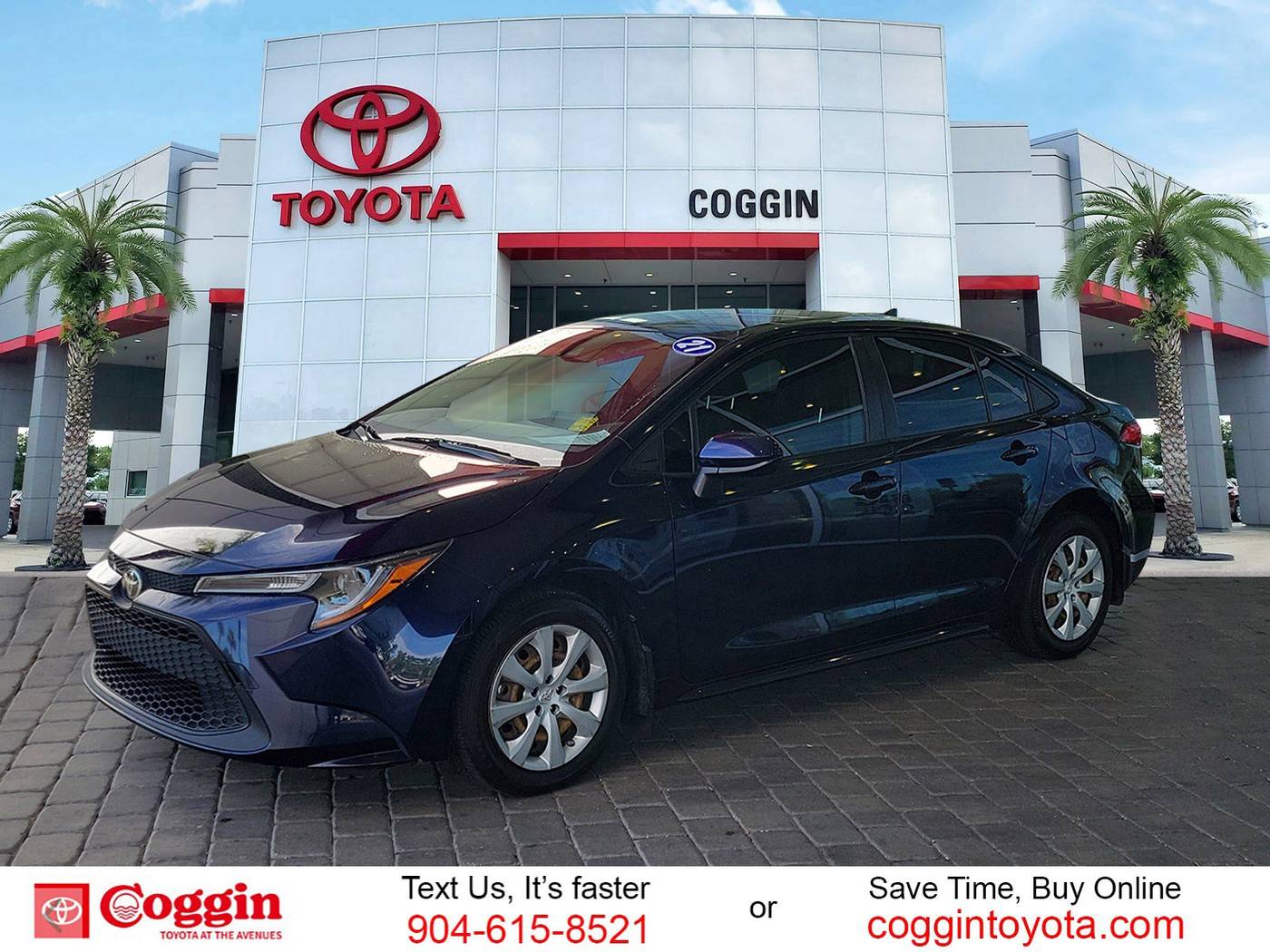 2021 Toyota Corolla LE — Sedan — 70,394 mi — Jacksonville, FL