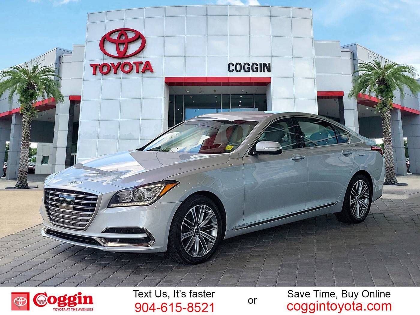 2019 Genesis G80 Standard — Sedan — 48,797 mi — Jacksonville, FL