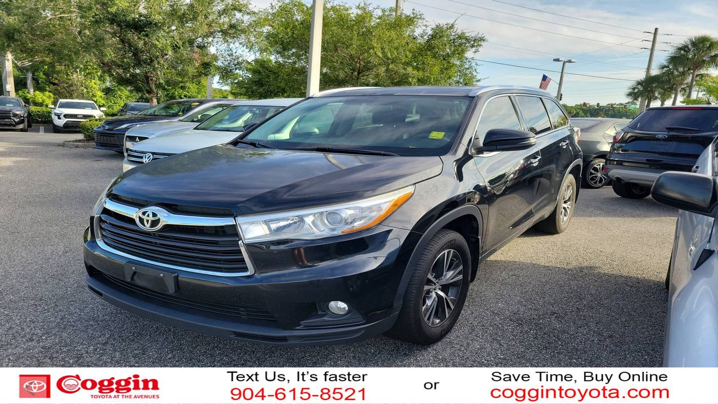 2016 Toyota Highlander XLE — SUV — 95,849 mi — Jacksonville, FL