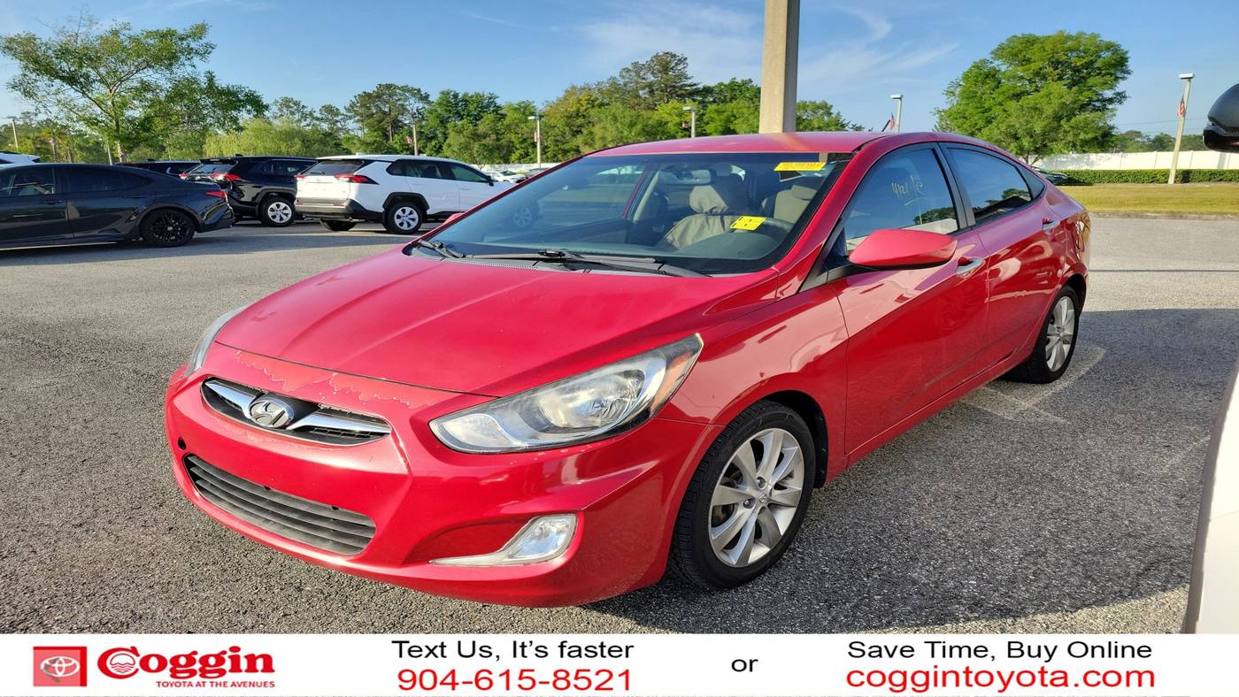 2013 Hyundai Accent GLS — Sedan — 129,685 mi — Jacksonville, FL