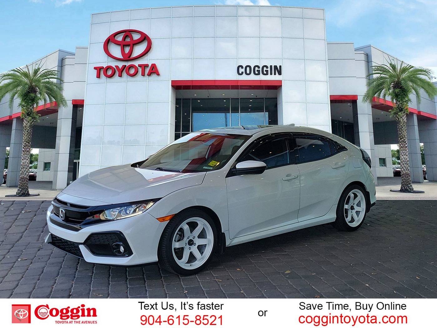 2018 Honda Civic EX — Hatchback — 91,374 mi — Jacksonville, FL