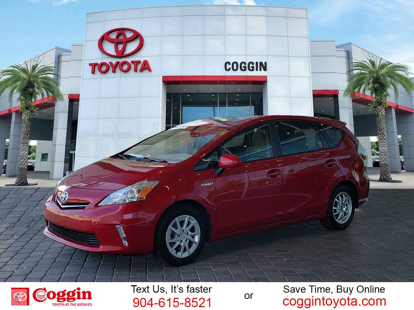 2012 Toyota Prius v Five — Wagon — 57,266 mi — Jacksonville, FL