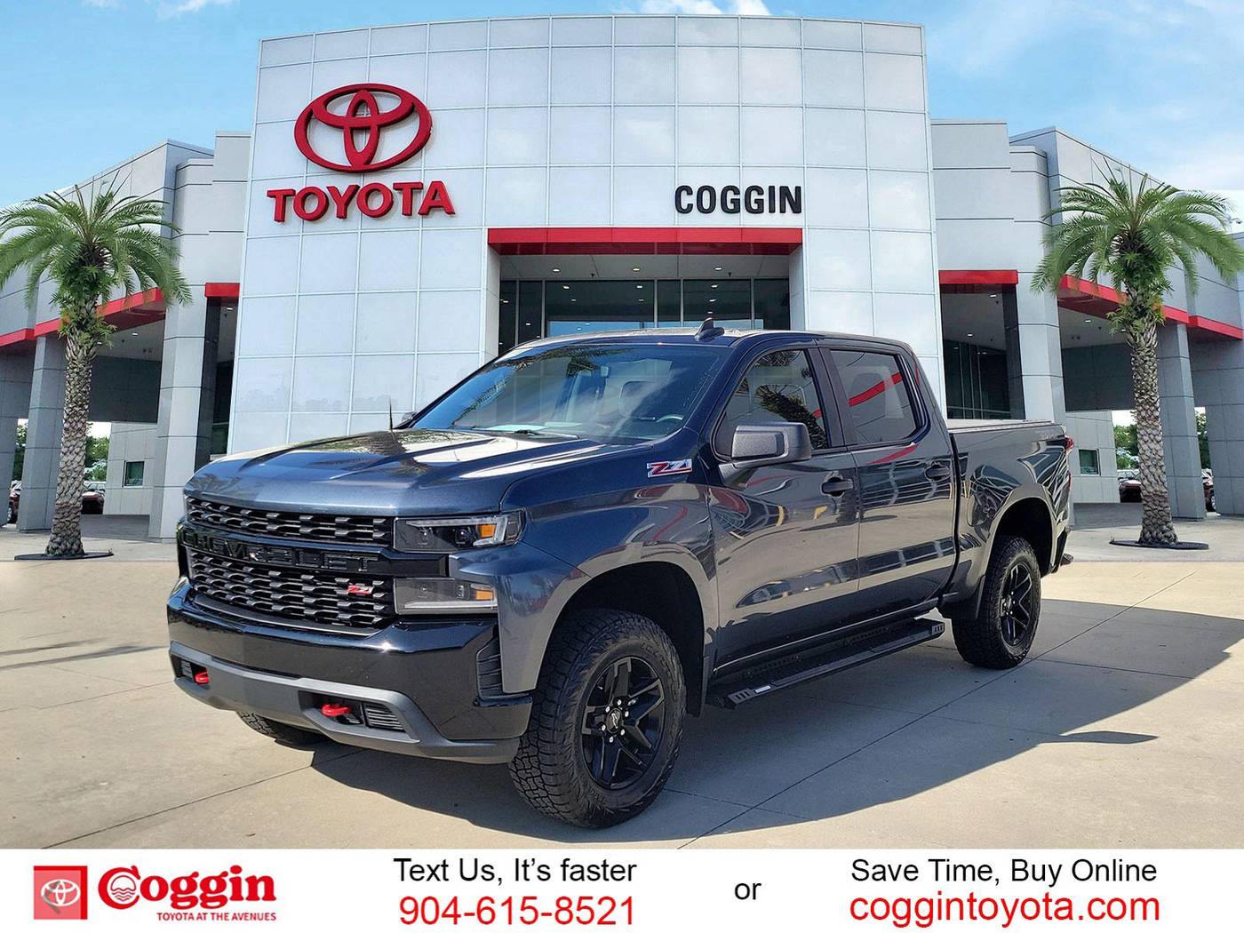2021 Chevrolet Silverado 1500 Custom Trail Boss — Pickup Truck — 62,618 mi — Jacksonville, FL