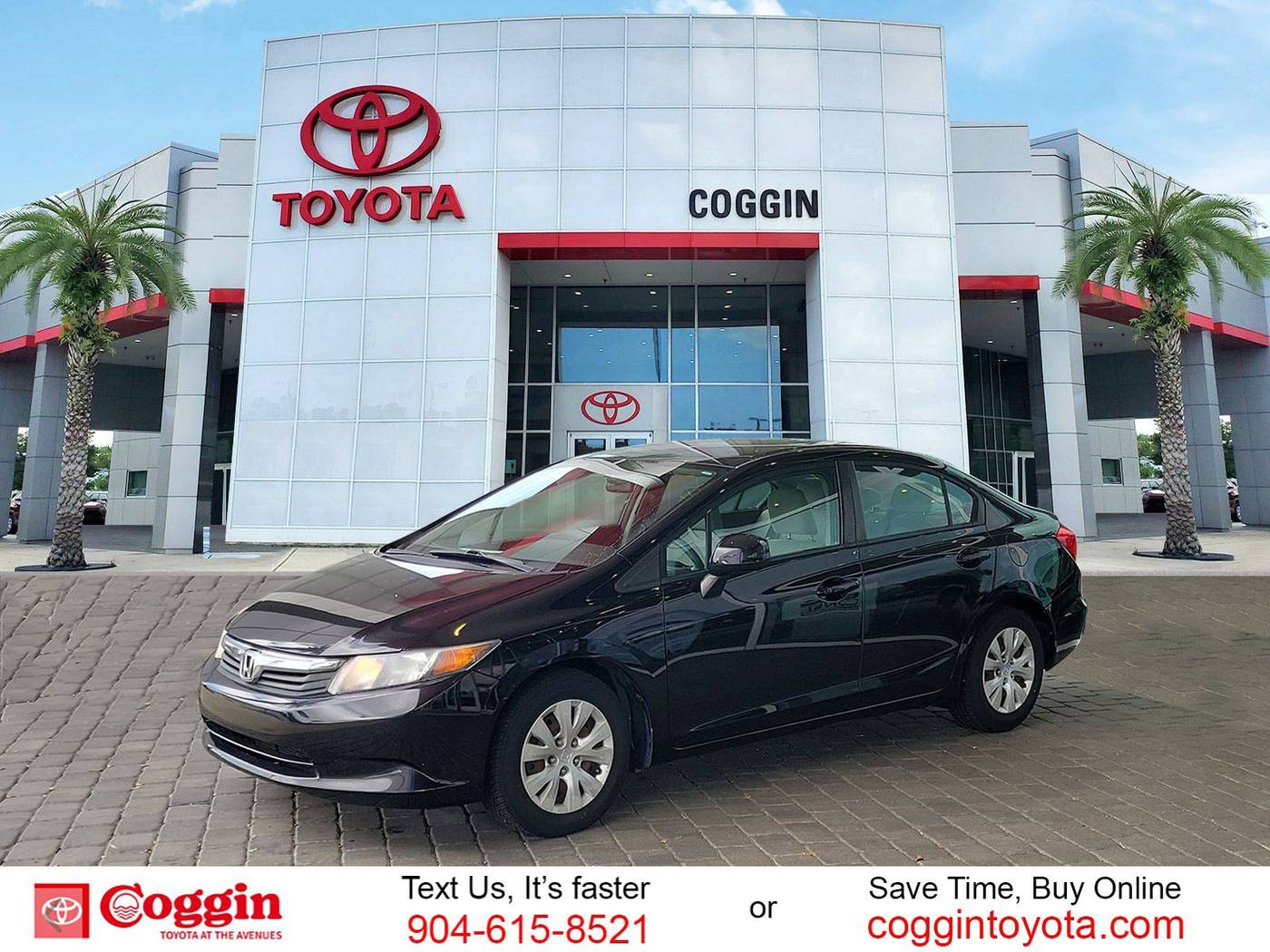 2012 Honda Civic LX — Sedan — 104,211 mi — Jacksonville, FL