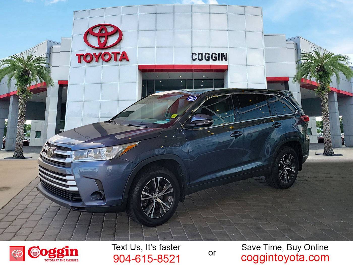 2019 Toyota Highlander LE — SUV — 84,053 mi — Jacksonville, FL