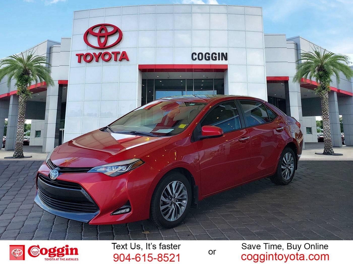 2018 Toyota Corolla XLE — Sedan — 41,885 mi — Jacksonville, FL